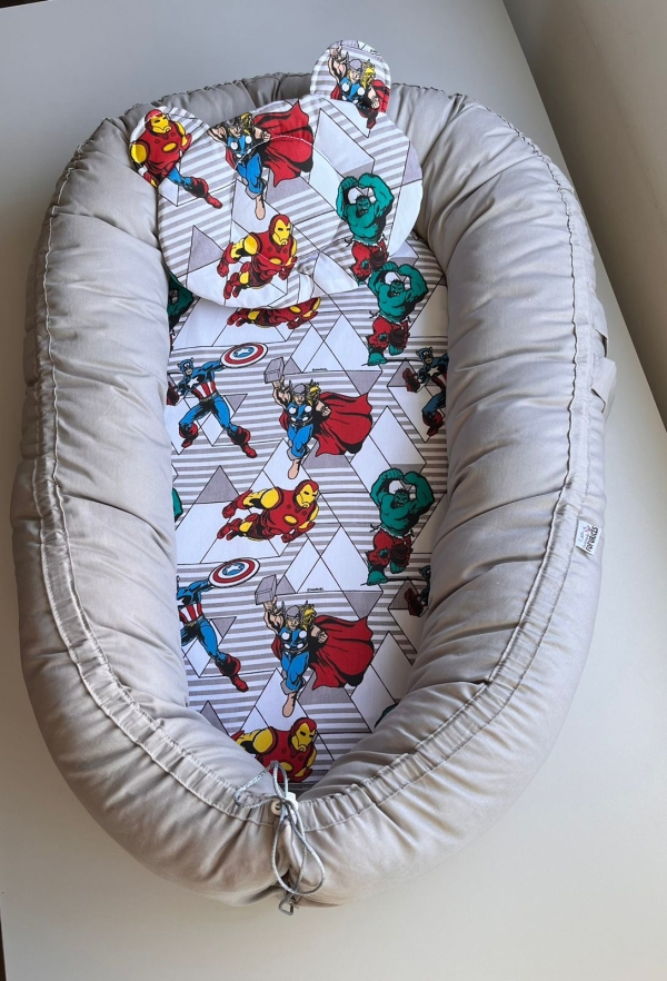 Ninho para bebê - redutor de berço - Image 10