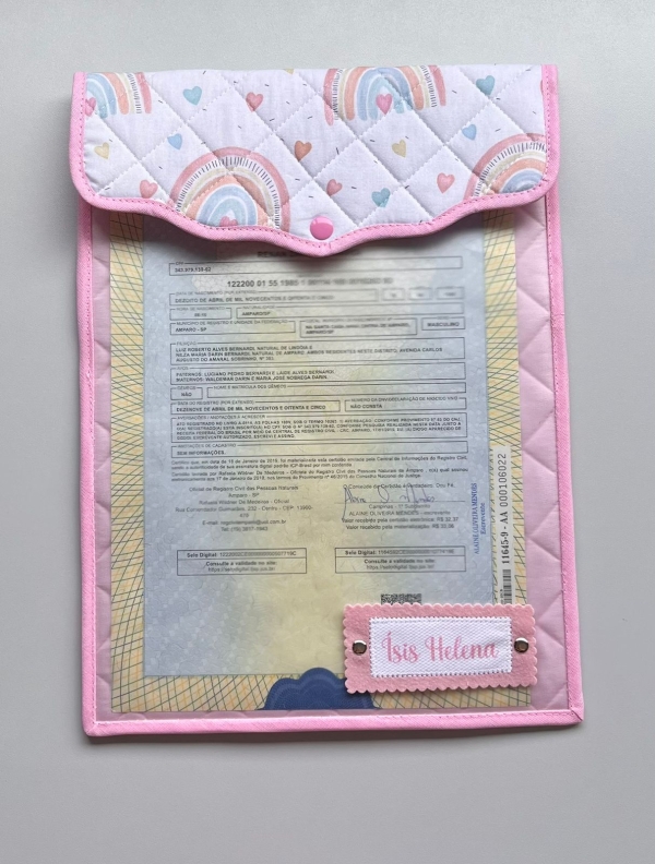 Porta Certidão de Nascimento - Imagem 2