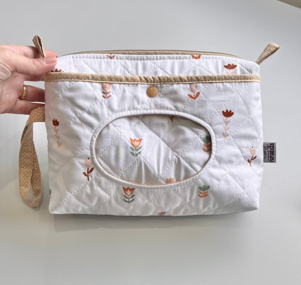 Necessaire porta fraldas e lenço umedecido - Imagem 6