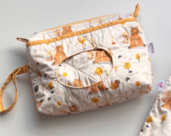 Necessaire porta fraldas e lenço umedecido - Imagem 15