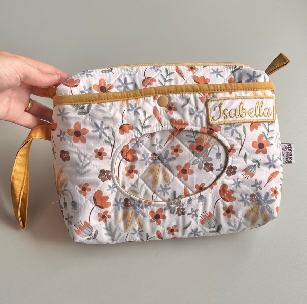 Necessaire porta fraldas e lenço umedecido - Imagem 14
