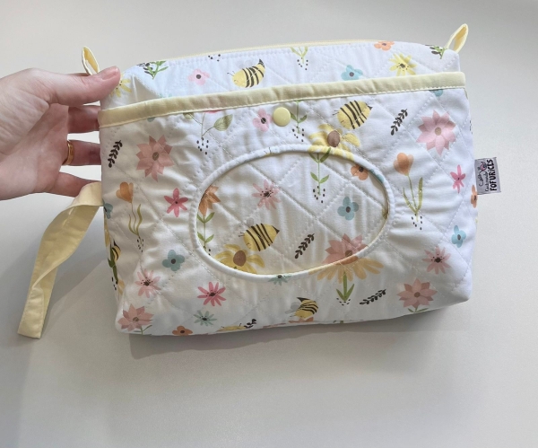 Necessaire porta fraldas e lenço umedecido - Imagem 3