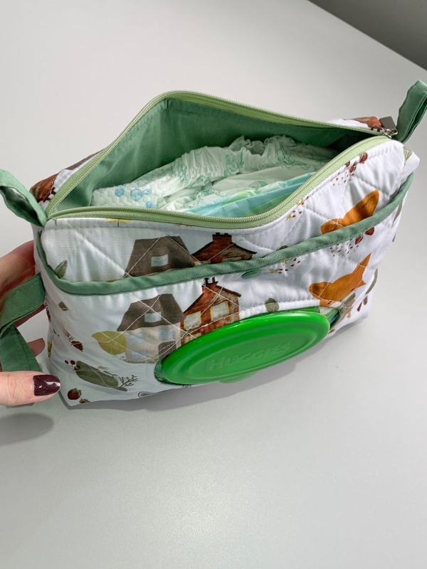 Necessaire porta fraldas e lenço umedecido - Imagem 30