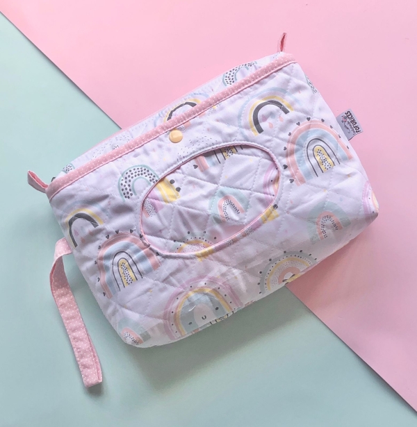 Necessaire porta fraldas e lenço umedecido - Imagem 40