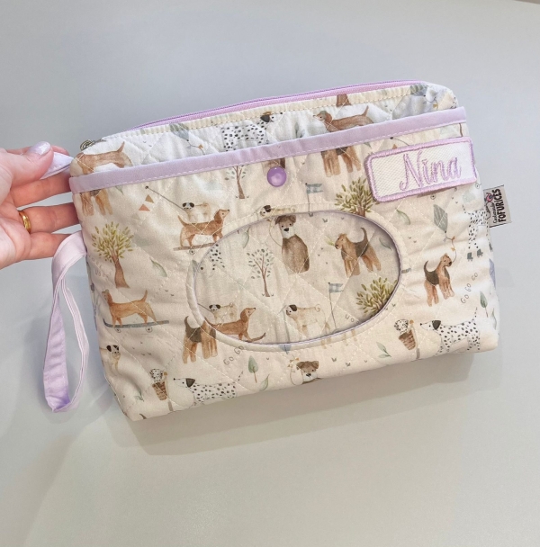 Necessaire porta fraldas e lenço umedecido - Imagem 8