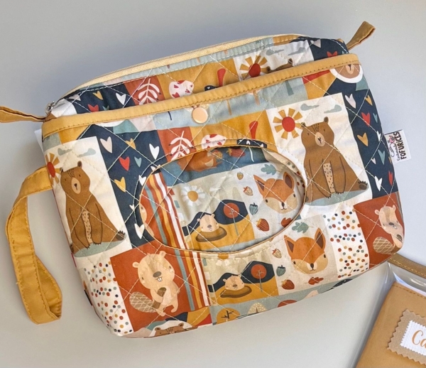 Necessaire porta fraldas e lenço umedecido - Imagem 13