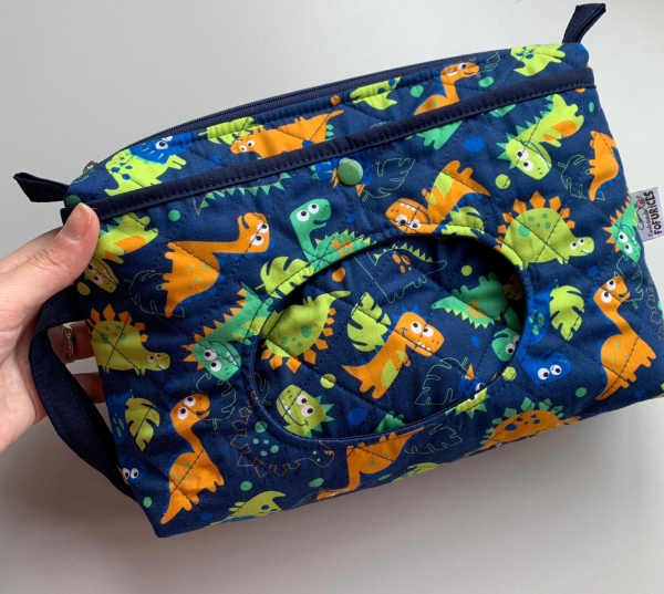 Necessaire porta fraldas e lenço umedecido - Imagem 24