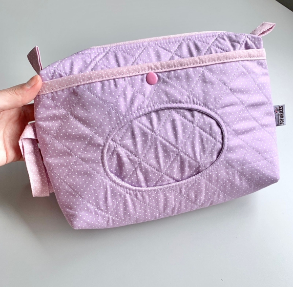 Necessaire porta fraldas e lenço umedecido - Imagem 27