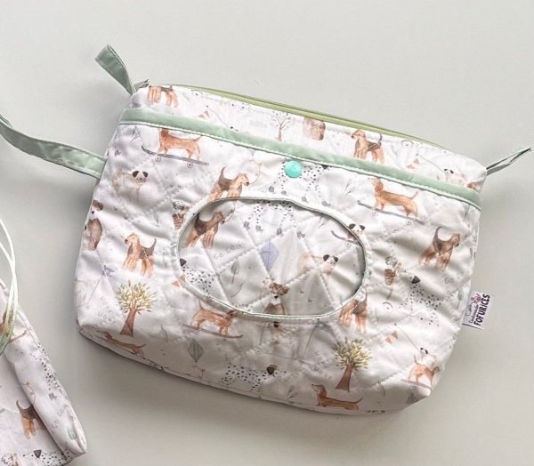 Necessaire porta fraldas e lenço umedecido - Imagem 11
