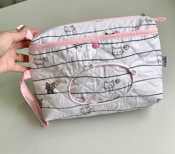 Necessaire porta fraldas e lenço umedecido - Imagem 20