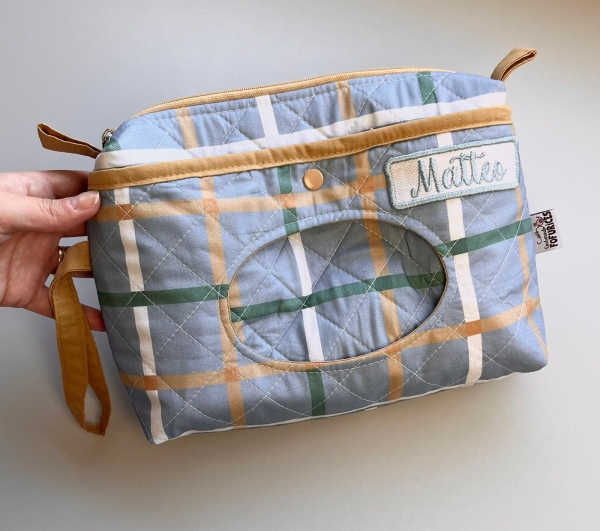 Necessaire porta fraldas e lenço umedecido - Imagem 10