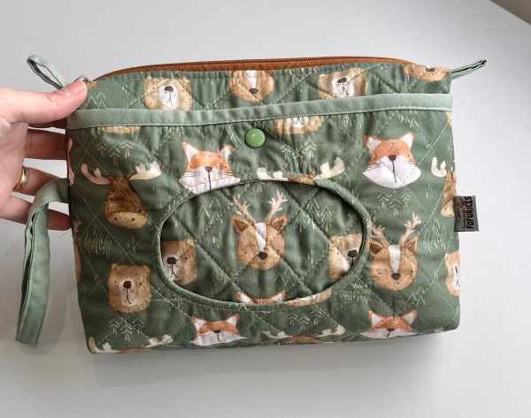 Necessaire porta fraldas e lenço umedecido - Imagem 41