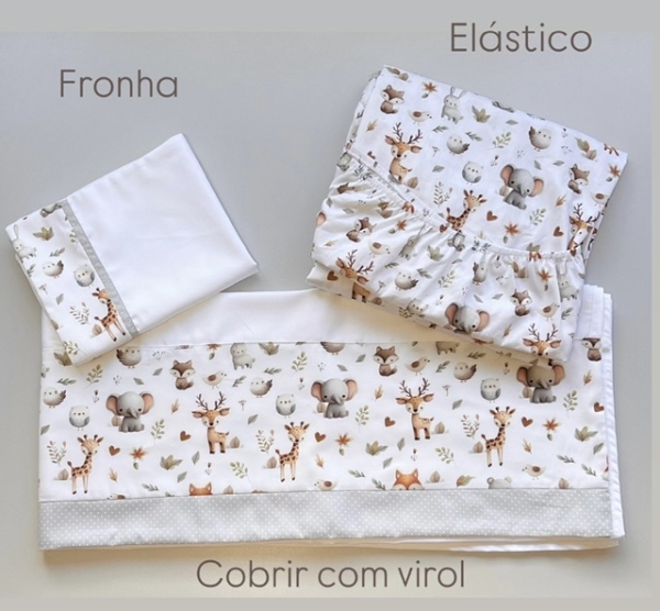 Jogo de Lençol - 3 peças - Imagem 4